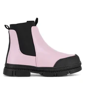 Buty dla dziewczynek - Botki Nelli Blu CM231205-52 Różowy - miniaturka - grafika 1