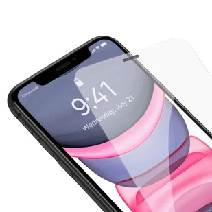 Szkło hartowane Baseus 0.4mm Corning HD Apple iPhone 11/XR z filtrem przeciwpyłowym - Szkła hartowane na telefon - miniaturka - grafika 8