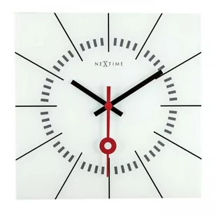 Nextime ścienny Stazione biały by 8636 WI - Zegary - miniaturka - grafika 1