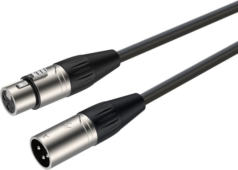ROXTONE SMXX200L1 kabel audio 1m 1x wtyk XLR - 1x gniazdo XLR