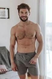 Jednokolorowe bokserki męskie MXC 126 - Majtki męskie - miniaturka - grafika 1