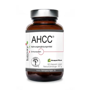 KENAY AHCC 500 mg x 60 kaps Kenay - Przeziębienie i grypa - miniaturka - grafika 1