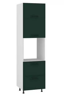 Asti Słupek Wysoki Ds2-60-220 Hk-Xs_Modern Zielony Mat - Meble kuchenne - miniaturka - grafika 1
