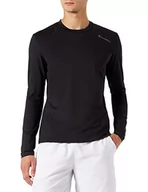 Koszulki męskie - Champion t-shirt męski c-tech outdoor, czarny, L - miniaturka - grafika 1