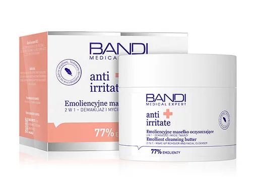 Bandi Anti Irritate emoliencyjne masełko oczyszczające do twarzy 2w1 90ml