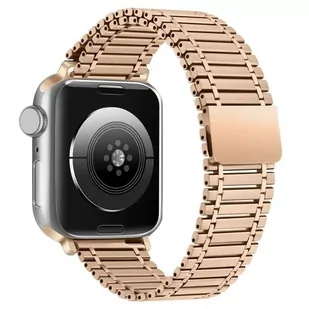 opaska pasek bransoleta MILANESEBAND "3" Apple Watch 1/2/3/4/5/6/7/8/9/SE 38/40/41mm ROSE GOLD - Akcesoria do smartwatchy - miniaturka - grafika 1