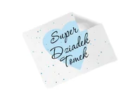 Akcesoria do okularów - Ściereczka do okularów z imieniem na dzień dziadka - 1 szt. - miniaturka - grafika 1