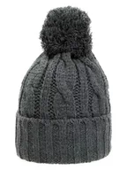 Czapki dla dzieci - Döll Dzianinowa czapka w kolorze ciemnoszarym - miniaturka - grafika 1