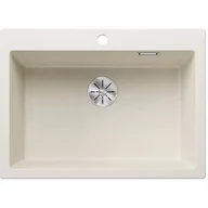 Zlewozmywaki - Zlewozmywak granitowy BLANCO Pleon 8 Silgranit Delikatny biały 527140 - miniaturka - grafika 1