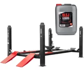 Podnośniki - Podnośnik Czterokolumnowy Diagnostyczny 4T REDATS L-420 Półautomatyczny pod Geometrię Samochodowy + Olej gratis - miniaturka - grafika 1