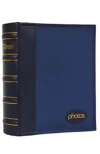 Album zgrzewany BA na 200 zdjęć 10x15 cm, bez opisu, czarne strony GRANATOWY - Albumy fotograficzne - miniaturka - grafika 1