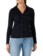 Koszulki i topy damskie - Morgan damski top TWILU granatowy TS, granatowy, S - miniaturka - grafika 1