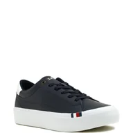 Trampki męskie - Tommy Hilfiger Skórzane trampki MODERN VULC LTH LOW - miniaturka - grafika 1