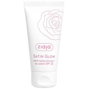 Ziaja Satin Glow, krem nawilżający na dzień, SPF 30, 50 ml - Kremy do twarzy Ziaja Satin Glow, krem nawilżający na dzień, SPF 30, 50 ml - Kremy do twarzy - miniaturka - grafika 1