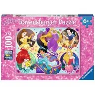 Puzzle - Ravensburger Puzzle 100 elementów Księżniczki Disneya - miniaturka - grafika 1