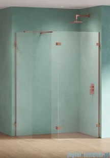 New Trendy Eventa Copper Shine kabina walk-in 80x80x200 cm z dodatkową ścianką przejrzyste miedź połysk EXK-6546/EXK-6553 - Kabiny prysznicowe New Trendy Eventa Copper Shine kabina walk-in 80x80x200 cm z dodatkową ścianką przejrzyste miedź połysk EXK-6546/EXK-6553 - Kabiny prysznicowe - miniaturka - grafika 1