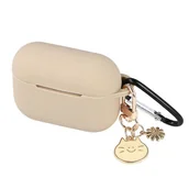 Akcesoria do słuchawek - Etui do Airpods Pro karmelowe z zawieszką - miniaturka - grafika 1