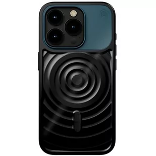 Etui STM Reawaken Ripple MagSafe do Apple iPhone 15 Czarny - Etui i futerały do telefonów - miniaturka - grafika 1