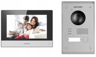 Domofony - HIKVISION Zestaw wideodomofonu IP KIS-703P/Europe 305302390 - miniaturka - grafika 1