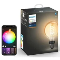 Żarówki LED - Philips Hue globe G93 E27 7W W 2100K BT filament - miniaturka - grafika 1
