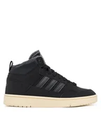 Buty dla chłopców - adidas Sneakersy Rapid Court Mid Winterized JR1027 Czarny - miniaturka - grafika 1