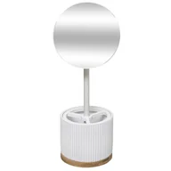 Lusterka do makijażu - Lusterko kosmetyczne MODERN z organizerem na biżuterię, 35 cm - miniaturka - grafika 1