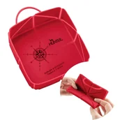 Sprzęt podróżny i transportery dla psów - Hunter hunter czerwona składana miska podróżna list - miniaturka - grafika 1