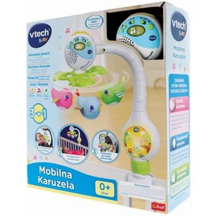 Vtech Mobilna karuzela 3w1 61240 - Karuzele dla niemowląt - miniaturka - grafika 1