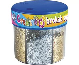 Astra Brokat sypki ASTRA 50g. srebrny / złoty - Pasmanteria - miniaturka - grafika 1