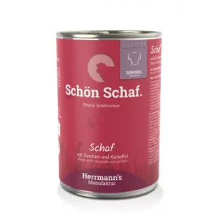 Herrmanns Manufaktur Selection Sensitive Dog Schaf - baranina z cukinią 400 g - Mokra karma dla psów - miniaturka - grafika 1