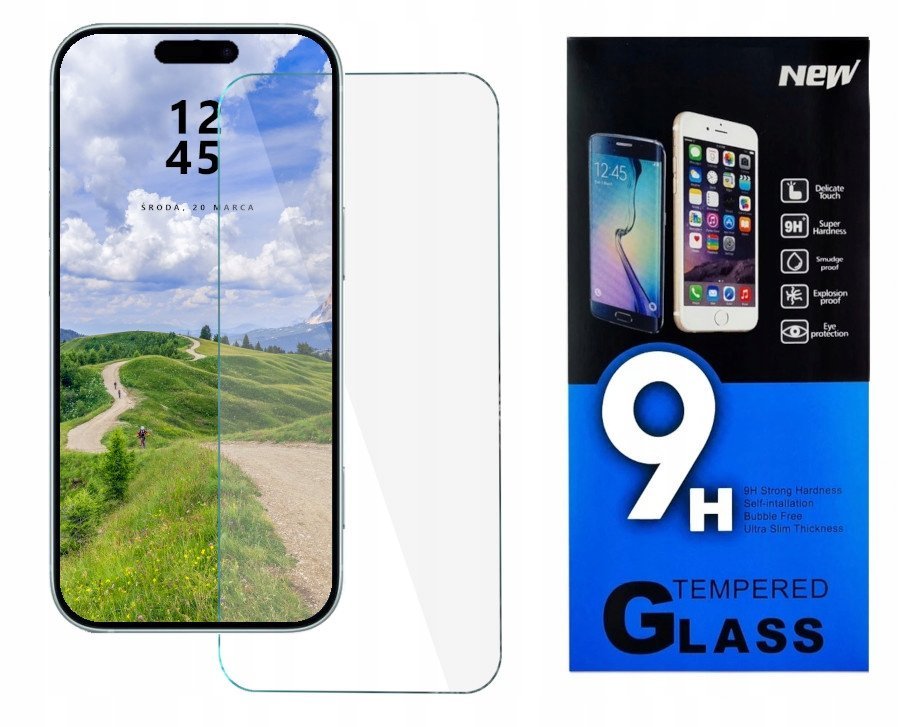 Szkło do IPhone 16 Pro Max HARTOWANE SZYBKA 9H SCREEN PROTECTOR