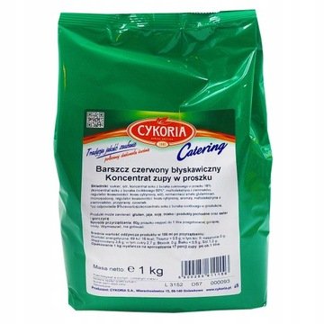 Barszcz Czerwony błyskawiczny 1KG Cykoria Catering