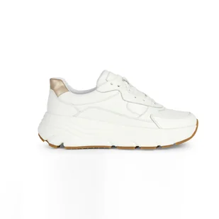 Damskie Sneakersy GEOX D DIAMANTA B D45UFB-085NF-C1327 – Biały - Półbuty damskie - miniaturka - grafika 1