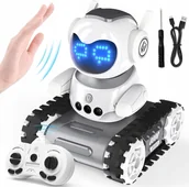 Roboty dla dzieci - Robot zdalnie sterowany z funkcjÄ Walkie-Talkie emocje LED - miniaturka - grafika 1