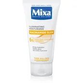 Kremy do twarzy - Mixa Niacinamide Glow - rozświetlający krem nawilżający z Niacynamidem i Witaminą C 50ml - miniaturka - grafika 1