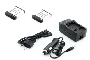 2x Akumulator + ładowarka Do  Ahdbt-002 Do Kamer Gopro Hero / Hero2 - Paski, szelki, uprzęże foto - miniaturka - grafika 1