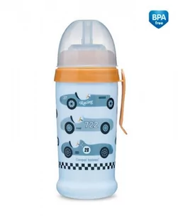 Bidon niekapek - Racing Canpol Babies, Kolor: Niebieski - Bidony dla dzieci - miniaturka - grafika 2