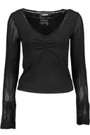 Portfele - DESIGUAL SWETER DAMSKI CZARNY - miniaturka - grafika 1