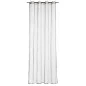 Firany - Firana na przelotkach Softy 140 x 260 cm szara Inspire - miniaturka - grafika 1