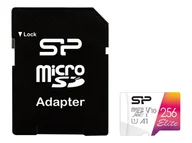 Karty pamięci - SILICON POWER memory card Elite Micro SDXC 256GB UHS-I A1 V10 - miniaturka - grafika 1