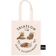 Torby i wózki na zakupy - Nadwyraz.com Torba na książki Triatlon mola książkowego - miniaturka - grafika 1