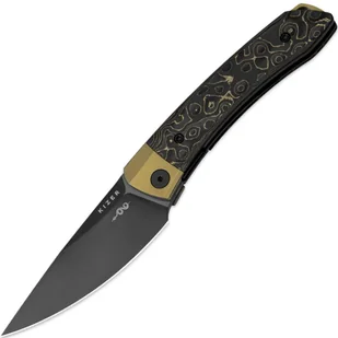 Kizer Mini MoMo S90V Tytan+Fat Carbon Camo Gold Ki3663A3 - Scyzoryki Kizer Mini MoMo S90V Tytan+Fat Carbon Camo Gold Ki3663A3 - Scyzoryki - miniaturka - grafika 1