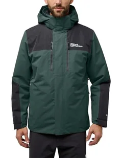 Jack Wolfskin Męska kurtka Jasper 3 w 1 Jkt M - Kurtki męskie - miniaturka - grafika 1
