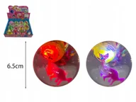 Zabawki sensoryczne - piłka wodna 12szt. ze światłem - miniaturka - grafika 1