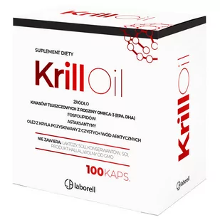 Laborell Krill Oil 100caps - Witaminy i minerały Laborell Krill Oil 100caps - Witaminy i minerały - miniaturka - grafika 1