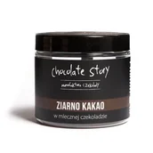 Orzechy i nasiona - Ziarno kakao w czekoladzie - zdrowa przekąska w mlecznej czekoladzie 120g, 100% naturalnych składników, draże na bazie czekolady rzemieślniczej - miniaturka - grafika 1