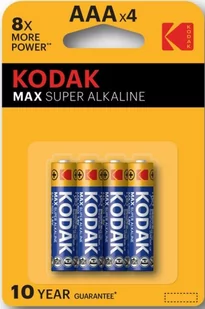 Kodak Bateria MAX K3A-4 4 szt.) (MAX K3A-4 (LR3)) - Baterie i akcesoria - miniaturka - grafika 2