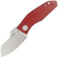 Noże - Nóż składany Kubey Knife Monsterdog Black/Red G10, Bead Blasted N690 by Dmitry Osarenko (KU337F) - miniaturka - grafika 1