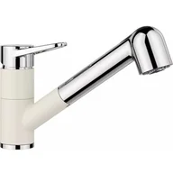 Baterie kuchenne - Bateria stojąca BLANCO Wega-S II Silgranit-Look Delikatny biały/Chrom 526982 - miniaturka - grafika 1