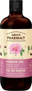 Green Pharmacy GREEN PHARMACY Multi Żel pod prysznic Róża damasceńska i Masło shea 500 ml - Kosmetyki do kąpieli - miniaturka - grafika 1